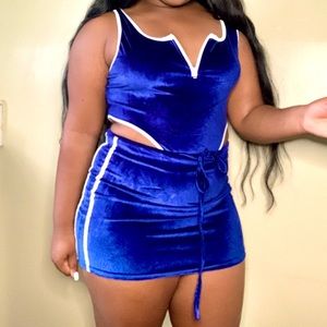 BLUE TWO PIECE SET